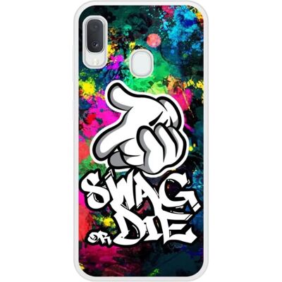 Coque en silicone renforcée pour Samsung Galaxy A20e - 1001coques - Publicité Coque en silicone renforcée pour Samsung Galaxy A20e - 1001coques - Publicité