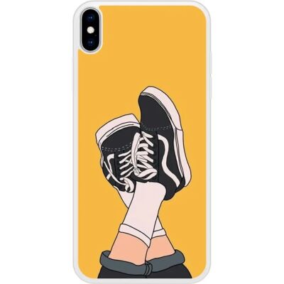 1001coques Coque Silicone Renforcée pour iPhone Xs Max - Accessoire Smartphone - Publicité 1001coques Coque Silicone Renforcée pour iPhone Xs Max - Accessoire Smartphone - Publicité