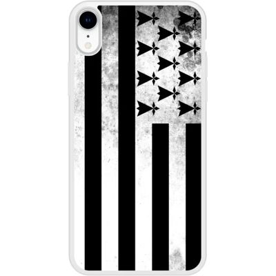 1001coques - iPhone XR Silicone - Drapeau Bretagne - Publicité 1001coques - iPhone XR Silicone - Drapeau Bretagne - Publicité