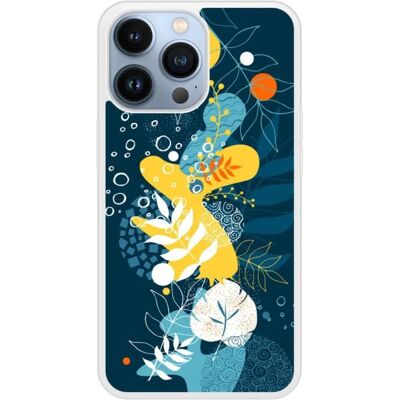 Coque en silicone 1001coques pour iPhone 13 Pro Sea Flowers - Publicité Coque en silicone 1001coques pour iPhone 13 Pro Sea Flowers - Publicité