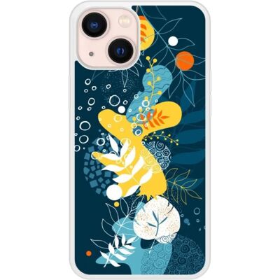 Coque en silicone 1001coques pour iPhone 13 Mini Fleurs de Mer - Publicité Coque en silicone 1001coques pour iPhone 13 Mini Fleurs de Mer - Publicité