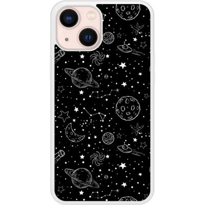 1001coques Coque en Silicone Compatible iPhone 13 Mini Galaxy Draw - Publicité 1001coques Coque en Silicone Compatible iPhone 13 Mini Galaxy Draw - Publicité