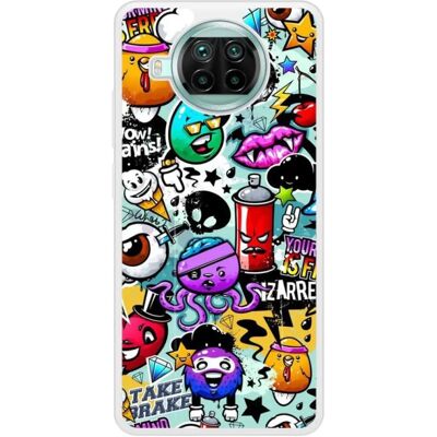 Coque en silicone 1001coques Xiaomi Mi 10t Lite Graffiti - Publicité Coque en silicone 1001coques Xiaomi Mi 10t Lite Graffiti - Publicité