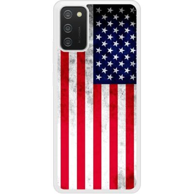 1001coques Coque Silicone Samsung Galaxy A02s Drapeau USA - Publicité 1001coques Coque Silicone Samsung Galaxy A02s Drapeau USA - Publicité