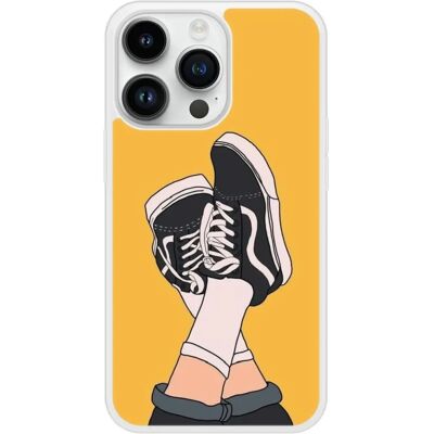 Coque en silicone 1001coques pour iPhone 14 Pro - Imprimée et Protégée - Publicité Coque en silicone 1001coques pour iPhone 14 Pro - Imprimée et Protégée - Publicité