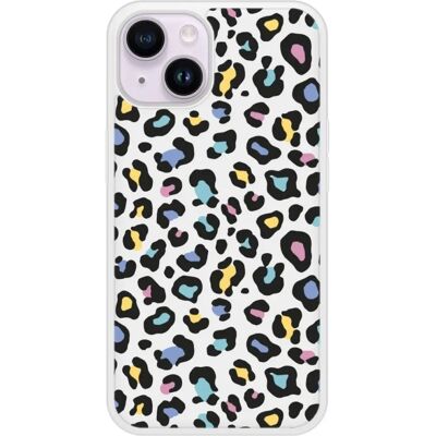 1001coques Coque en Silicone Renforcée Léopard pour iPhone 14 - Publicité 1001coques Coque en Silicone Renforcée Léopard pour iPhone 14 - Publicité