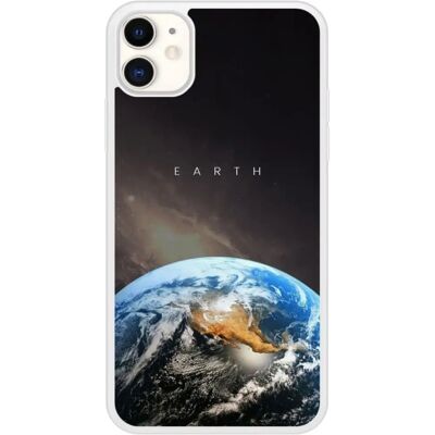 Coque Silicone Renforcée 1001coques iPhone 11 Terre - Publicité Coque Silicone Renforcée 1001coques iPhone 11 Terre - Publicité