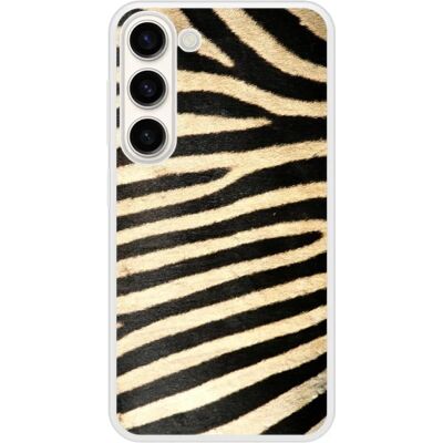 1001coques Coque en silicone pour Samsung Galaxy S23 Zèbre - Publicité 1001coques Coque en silicone pour Samsung Galaxy S23 Zèbre - Publicité