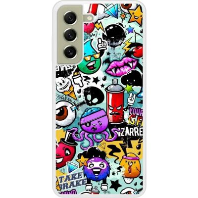 Coque en silicone renforcée pour Galaxy S21 Fe - Étui téléphone - Publicité Coque en silicone renforcée pour Galaxy S21 Fe - Étui téléphone - Publicité