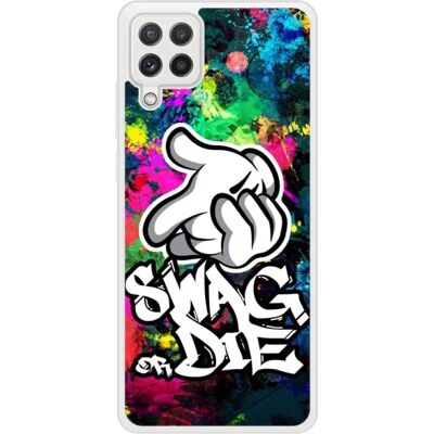 1001coques Samsung Galaxy A22 Swag Or Die - Coque en silicone - Publicité 1001coques Samsung Galaxy A22 Swag Or Die - Coque en silicone - Publicité