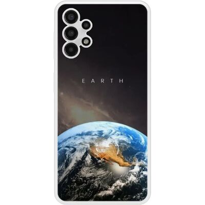 Coque en silicone 1001coques Galaxy A13 4g Earth - Publicité Coque en silicone 1001coques Galaxy A13 4g Earth - Publicité