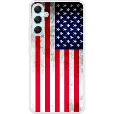 1001coques Galaxy A24 Silicone Drapeau USA - Publicité 1001coques Galaxy A24 Silicone Drapeau USA - Publicité