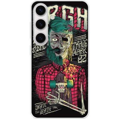 1001coques Galaxy S24 Silicone renforcé - Skull Urgh - Coque - Publicité 1001coques Galaxy S24 Silicone renforcé - Skull Urgh - Coque - Publicité
