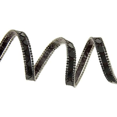 Mondial Tissus - Rhinestone ribbon - Or - 10mm - Ribbon Mondial Tissus - Rhinestone ribbon - Or - 10mm - Ribbon