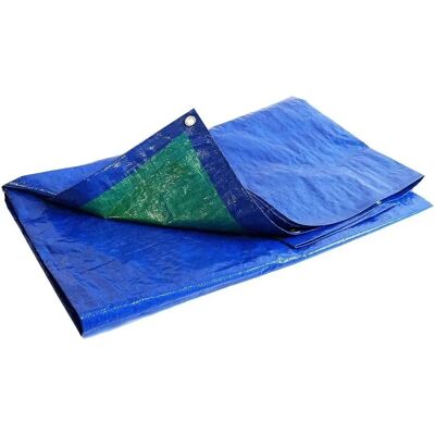 Bâche de construction Tecplast 5x8 m SR150CH - Imperméable - Publicité Bâche de construction Tecplast 5x8 m SR150CH - Imperméable - Publicité