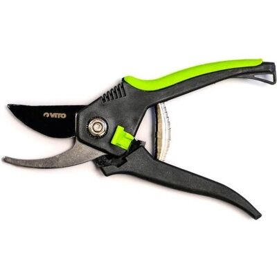 Ciseaux de taille VITO - 20 cm Lame en acier au carbone - Ciseaux de jardin - Publicité Ciseaux de taille VITO - 20 cm Lame en acier au carbone - Ciseaux de jardin - Publicité