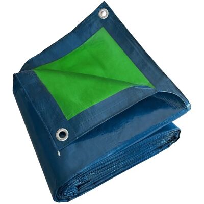 Lona de Jardín TECPLAST SR150JD Azul-Verde - 10x15 m Lona de Jardín TECPLAST SR150JD Azul-Verde - 10x15 m