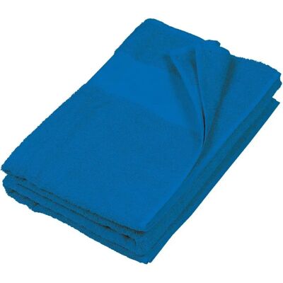 KARIBAN Blaue Baumwollhandtuch 70x140cm KARIBAN Blaue Baumwollhandtuch 70x140cm