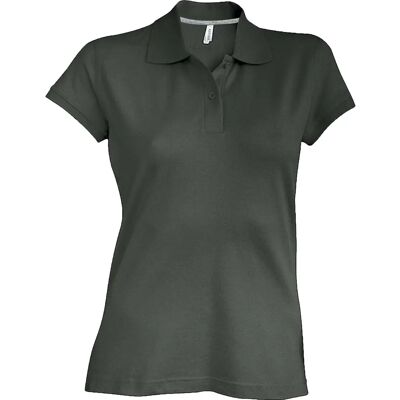 Kariban Modell - Kurzarm-Poloshirt für Damen - XXL - Grau Kariban Modell - Kurzarm-Poloshirt für Damen - XXL - Grau
