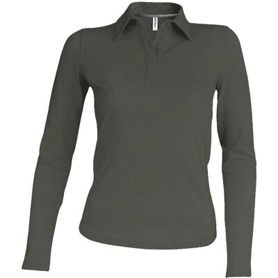 Kariban S Long Sleeve Cotton Polo - Polo Kariban S Long Sleeve Cotton Polo - Polo