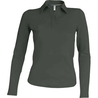 Kariban XXL Green Long Sleeve Polo - Polo shirt Kariban XXL Green Long Sleeve Polo - Polo shirt