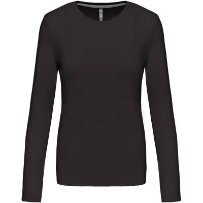 Kariban Long-sleeve Cotton T-shirt - Gray Kariban Long-sleeve Cotton T-shirt - Gray