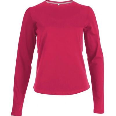 Kariban S Long Sleeve Cotton T-shirt - Women Kariban S Long Sleeve Cotton T-shirt - Women