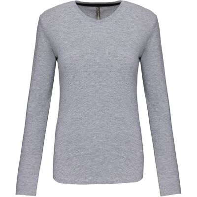 Kariban L Violett Langarm T-Shirt - T-Shirt Kariban L Violett Langarm T-Shirt - T-Shirt