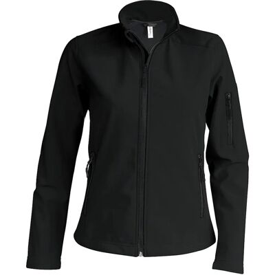 KARIBAN Softshell Jacket - S - Black - Women’s Fitness KARIBAN Softshell Jacket - S - Black - Women’s Fitness