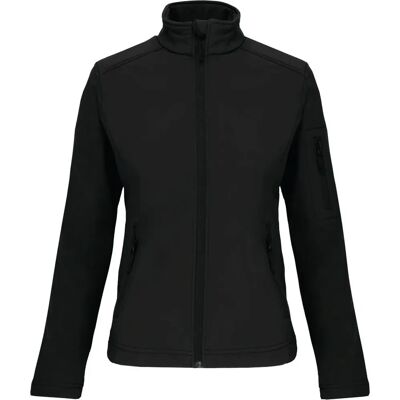 KARIBAN Softshell Jacket - Slim Fit - Black - Outdoor Wear KARIBAN Softshell Jacket - Slim Fit - Black - Outdoor Wear
