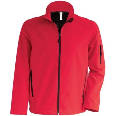 Veste softshell KARIBAN M - Rouge - Publicité Veste softshell KARIBAN M - Rouge - Publicité