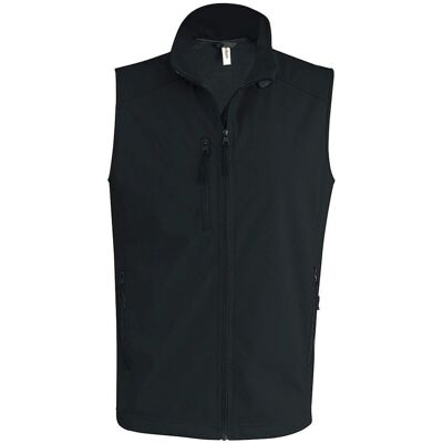 Gilet Softshell KARIBAN - L - Noir - Publicité Gilet Softshell KARIBAN - L - Noir - Publicité