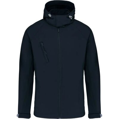 KARIBAN XXL Softshell Jacke mit abnehmbarer Kapuze - Fitness KARIBAN XXL Softshell Jacke mit abnehmbarer Kapuze - Fitness
