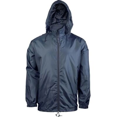 KARIBAN Blau Windbreaker - 3XL - Herren KARIBAN Blau Windbreaker - 3XL - Herren