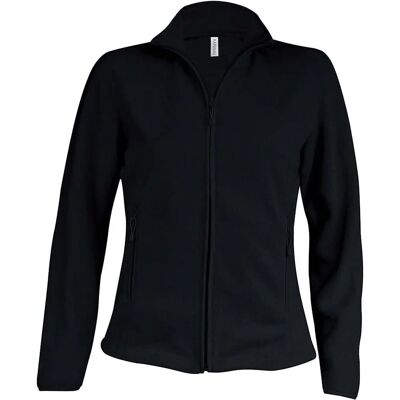 Veste Micropolaire Femme Kariban Maureen - Noir - Publicité Veste Micropolaire Femme Kariban Maureen - Noir - Publicité