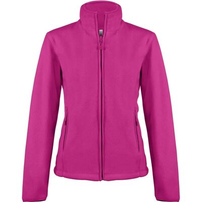 Kariban Maureen Fitted Pink Microfleece Jacke - Jacke Kariban Maureen Fitted Pink Microfleece Jacke - Jacke