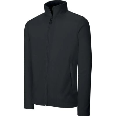 Kariban Mikrofleece Unisex Jacke - XS - Schwarz Kariban Mikrofleece Unisex Jacke - XS - Schwarz