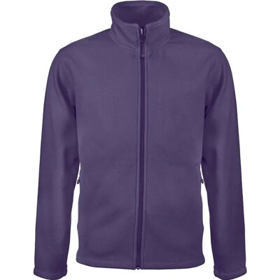 Kariban Falco Lila Mikrofleece Jacke - Herren Kariban Falco Lila Mikrofleece Jacke - Herren