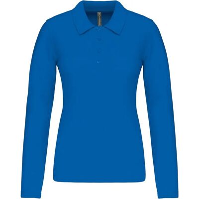 Kariban Royal Blue Cotton Polo Shirt - Short Sleeve Kariban Royal Blue Cotton Polo Shirt - Short Sleeve