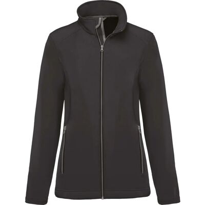 Veste Softshell Kariban - 2 Couches Grise - Fitness - Publicité Veste Softshell Kariban - 2 Couches Grise - Fitness - Publicité