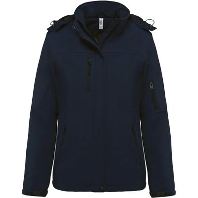 Kariban K651 Softshell Parka - Windproof, Insulated, Blue navy Kariban K651 Softshell Parka - Windproof, Insulated, Blue navy