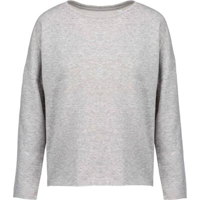 Kariban Light Grey Heather Loose Sweatshirt - Sweatshirt Kariban Light Grey Heather Loose Sweatshirt - Sweatshirt