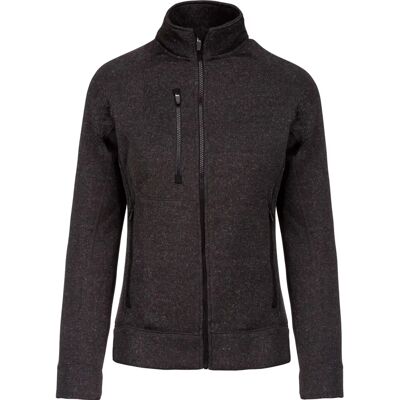 Kariban 2XL Zip Jacket - Grey Melange Kariban 2XL Zip Jacket - Grey Melange