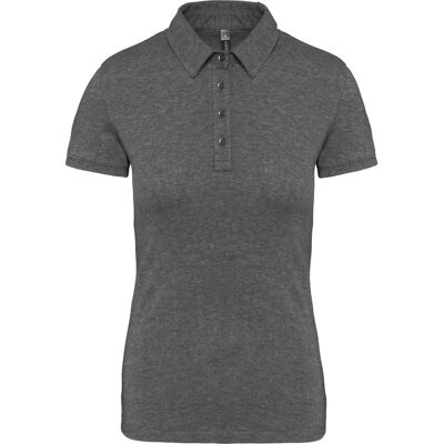 Kariban Grau Heather Kurzarm Poloshirt - Polo jersey Kariban Grau Heather Kurzarm Poloshirt - Polo jersey