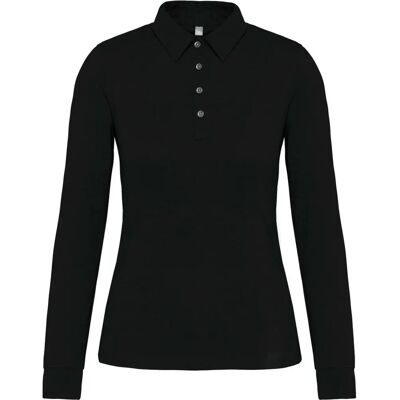 Kariban XS Long Sleeve Cotton Polo Jersey - Polo Jersey Kariban XS Long Sleeve Cotton Polo Jersey - Polo Jersey
