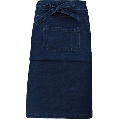 Kariban Langer Baumwollschürze mit 2 Taschen - Schürze Kariban Langer Baumwollschürze mit 2 Taschen - Schürze