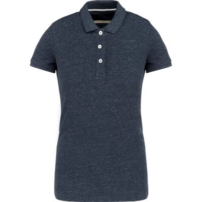 Kariban M Vintage Polo Shirt - Night Blue Heather Kariban M Vintage Polo Shirt - Night Blue Heather