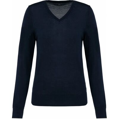 Kariban PK911 Merino Pullover - Dunkelblau Sweater Kariban PK911 Merino Pullover - Dunkelblau Sweater