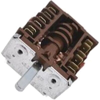 Interruttore per piastra elettrica Indesit - 6+0 posizioni - Commutatore cottura Interruttore per piastra elettrica Indesit - 6+0 posizioni - Commutatore cottura