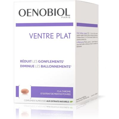 Oenobiol Femme 45+ Ventre Plat - Complément alimentaire - Publicité Oenobiol Femme 45+ Ventre Plat - Complément alimentaire - Publicité